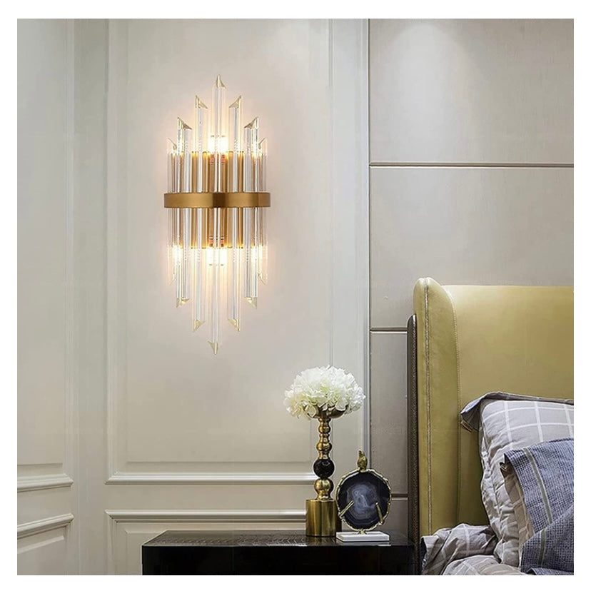 Sharp Gold Wall Lamp - Sparc Lights