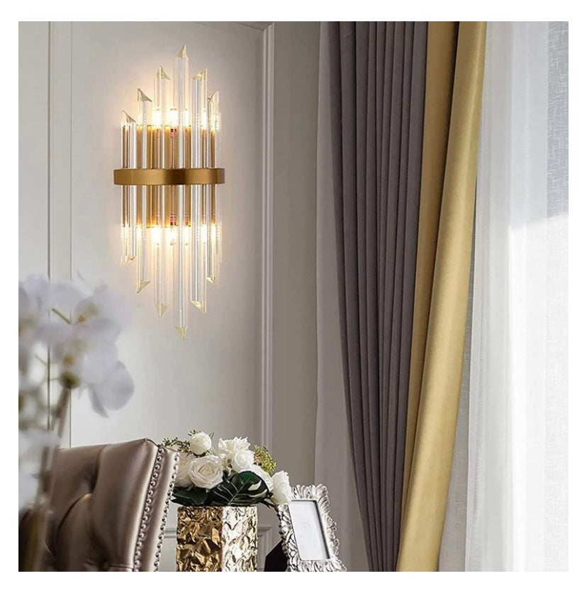 Sharp Gold Wall Lamp - Sparc Lights