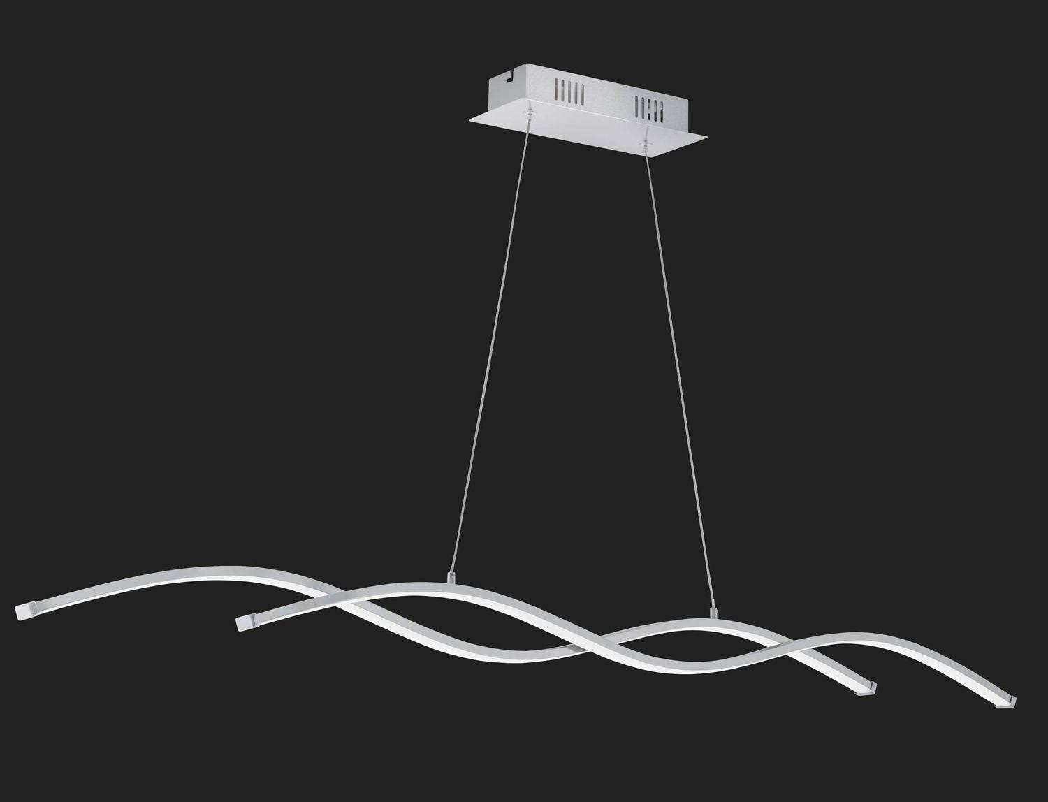 Wavy Curls Modern Chandelier - Sparc Lights