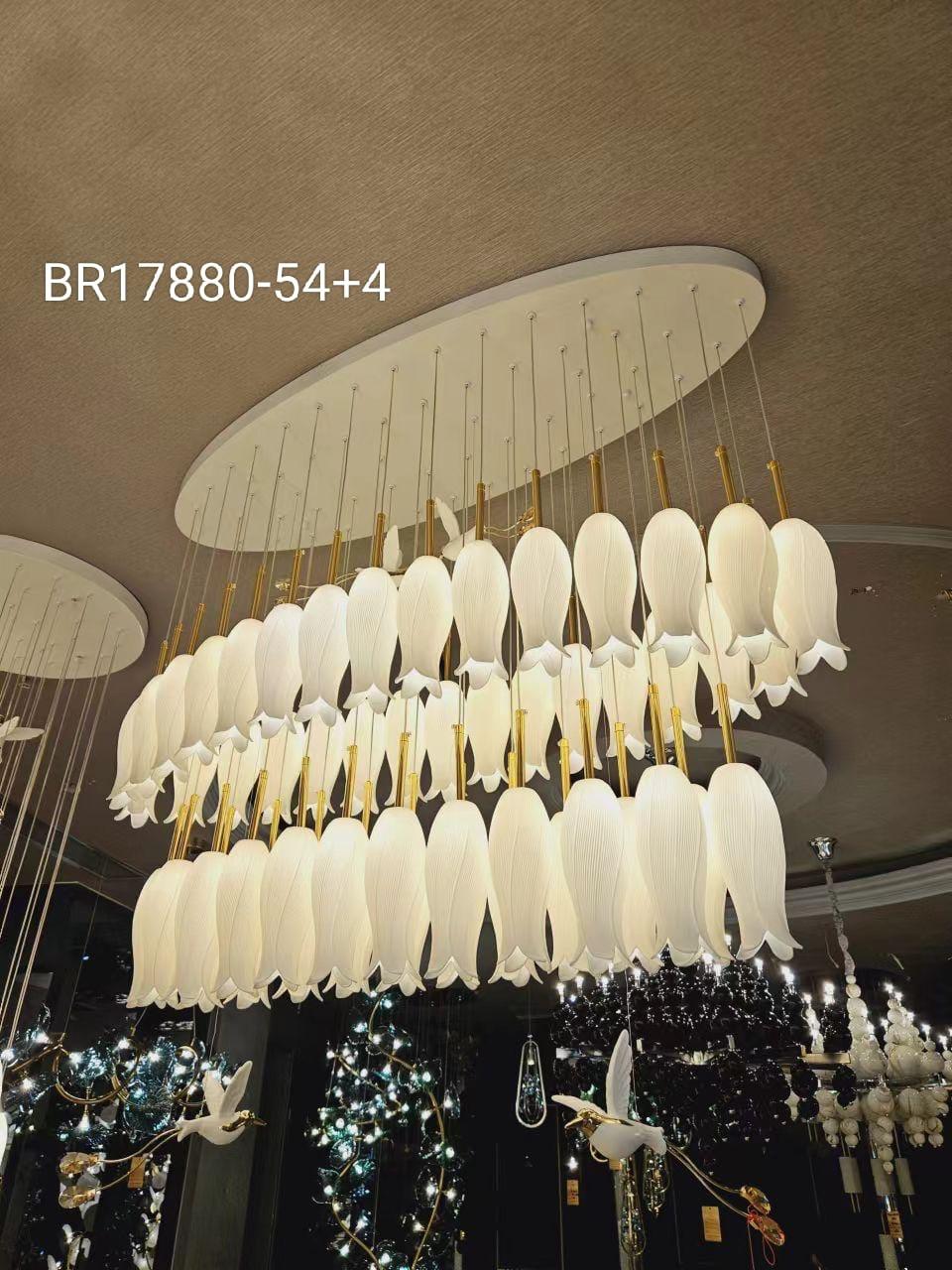 Tulip Ellipse Chandelier