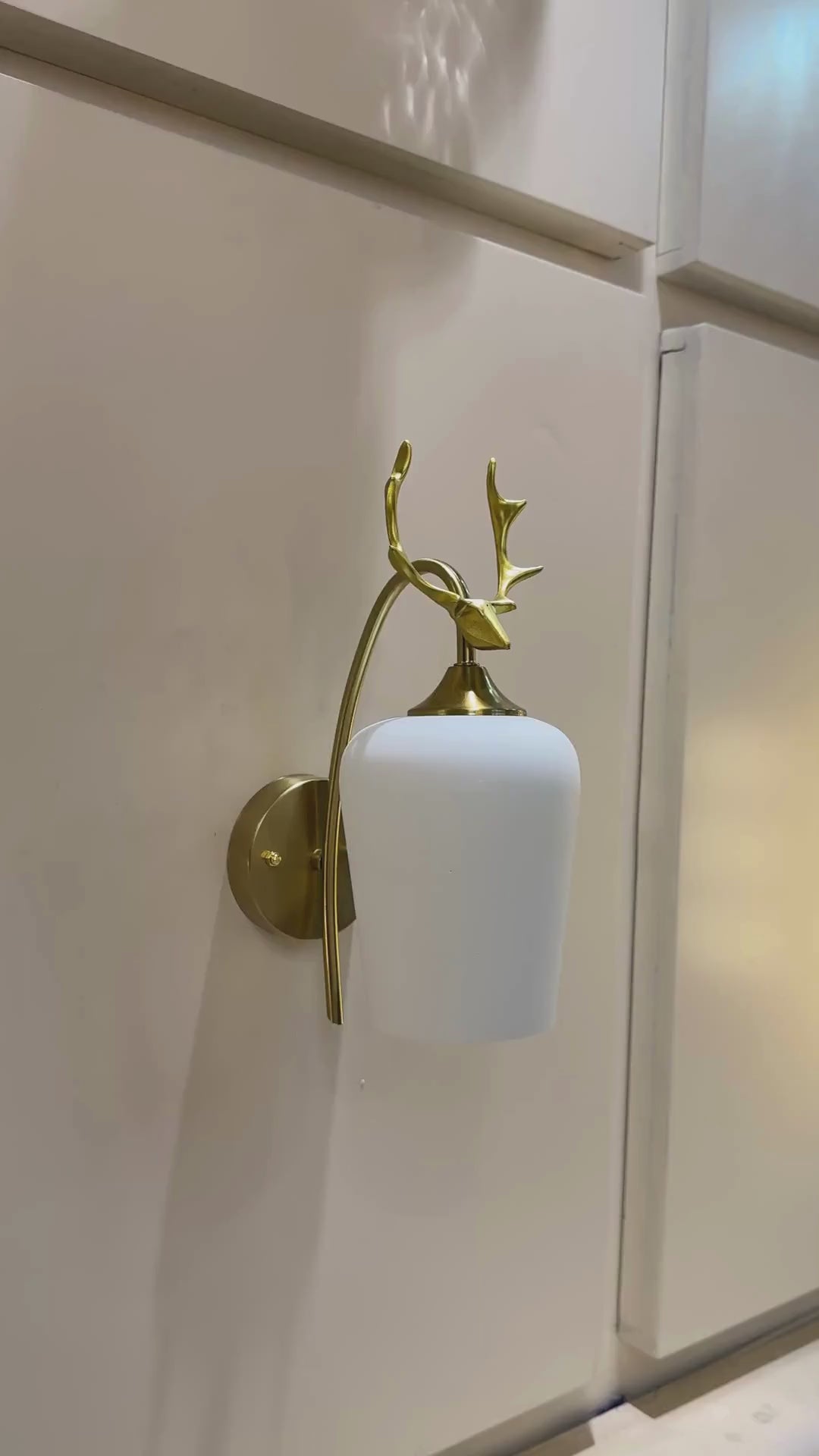Creative Deer Wall Lamp Sconce