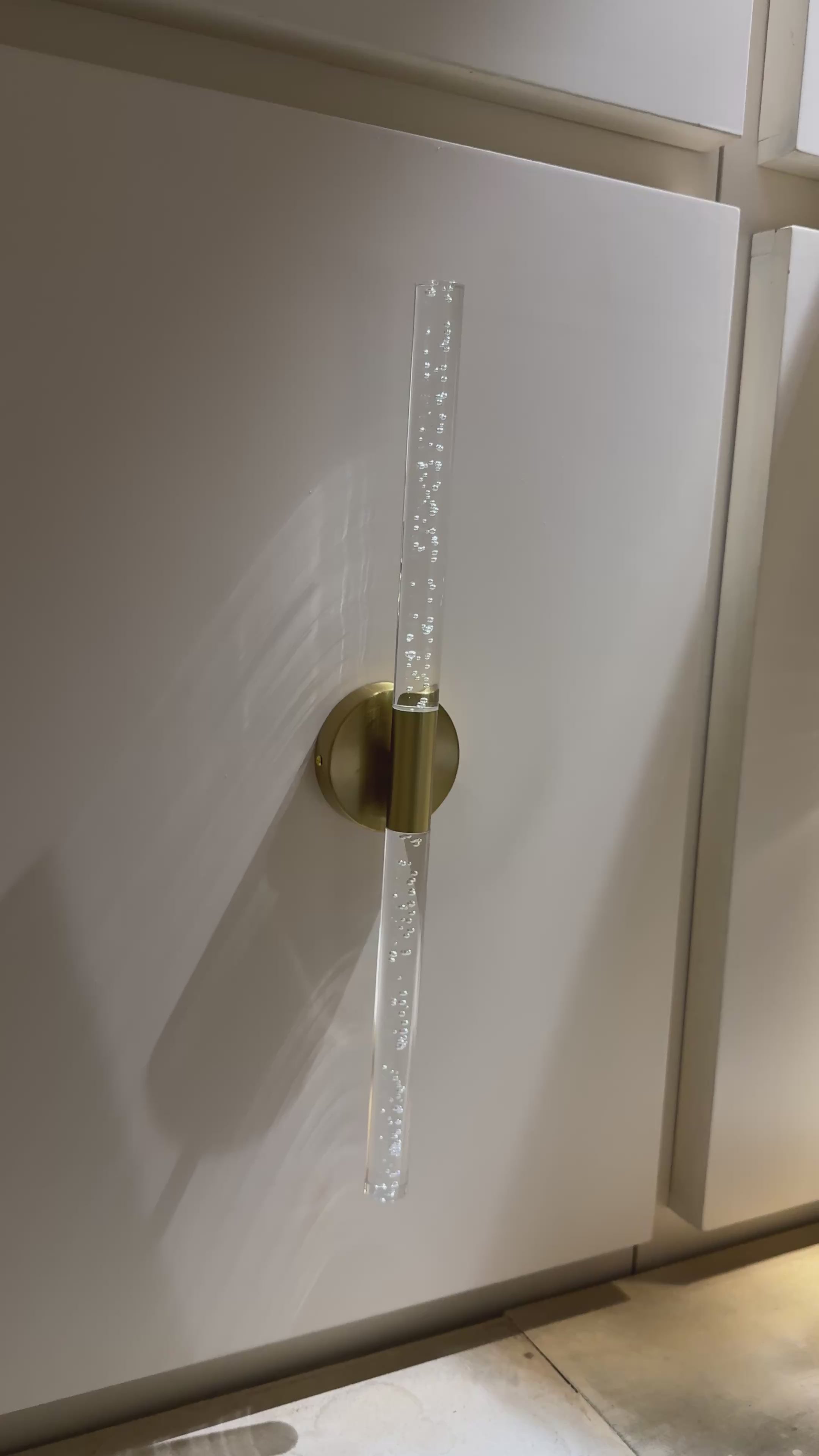 Sleek Jelly Stick Modern Wall Light