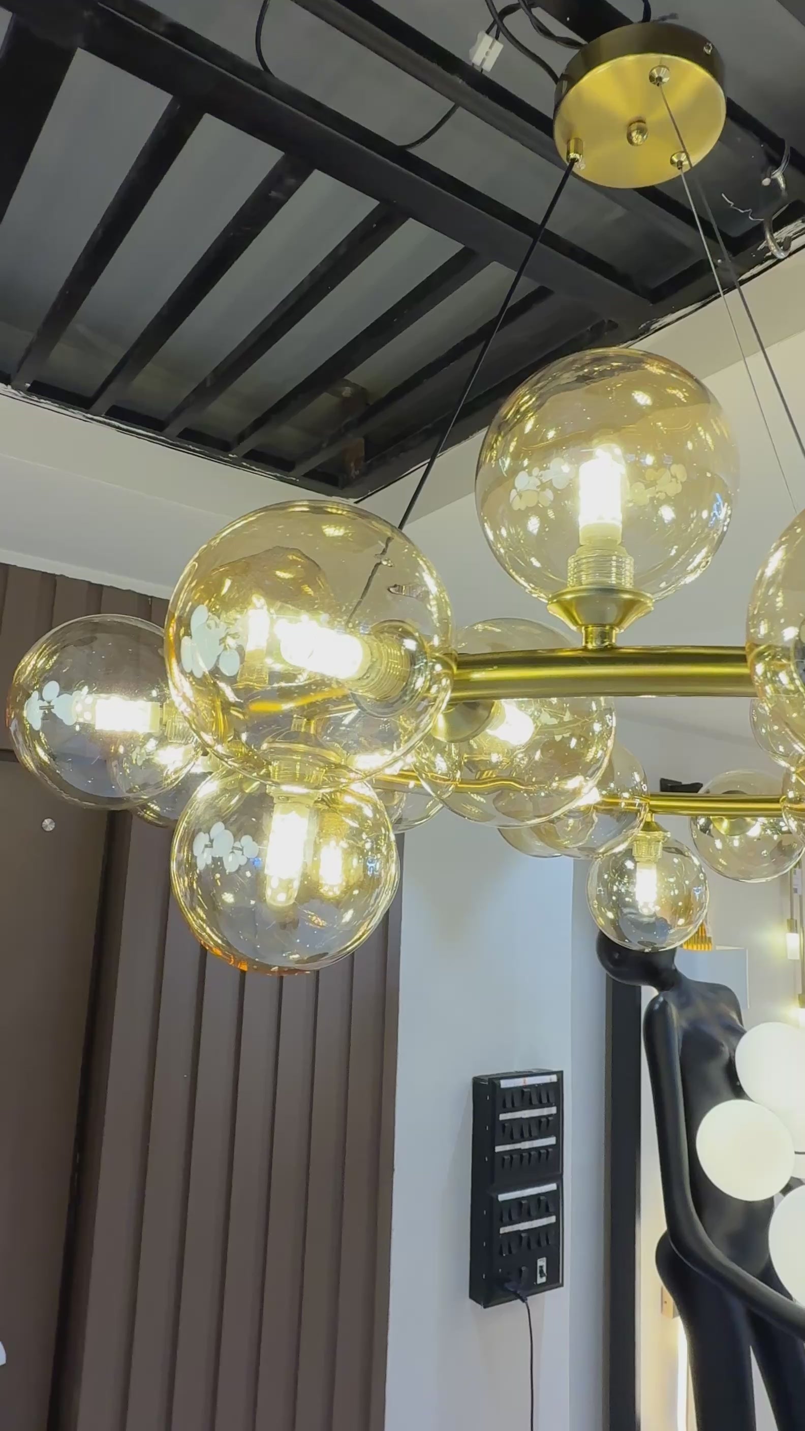 Modern Crown Chandelier
