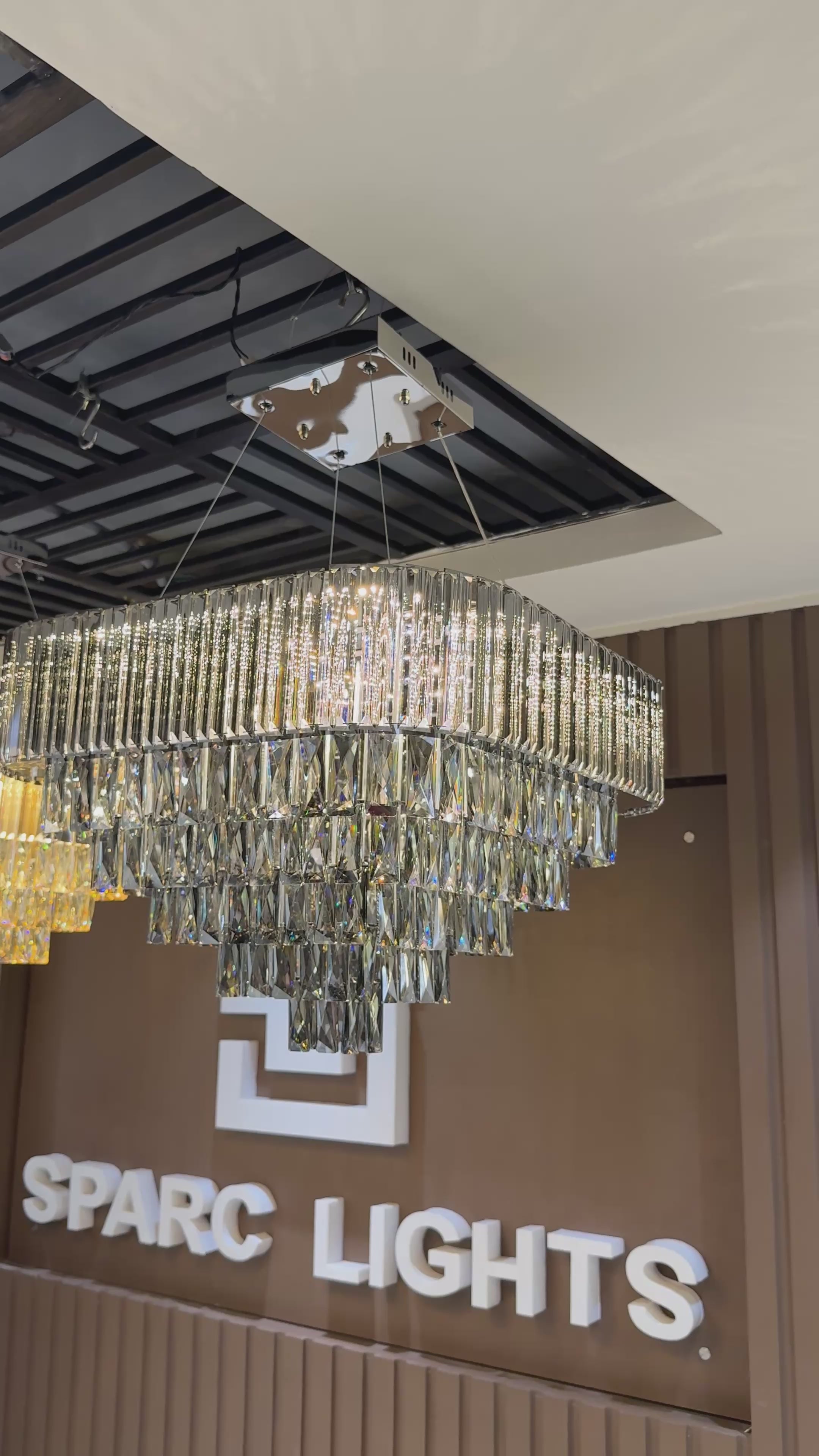 Crystal Flooristic Chandelier