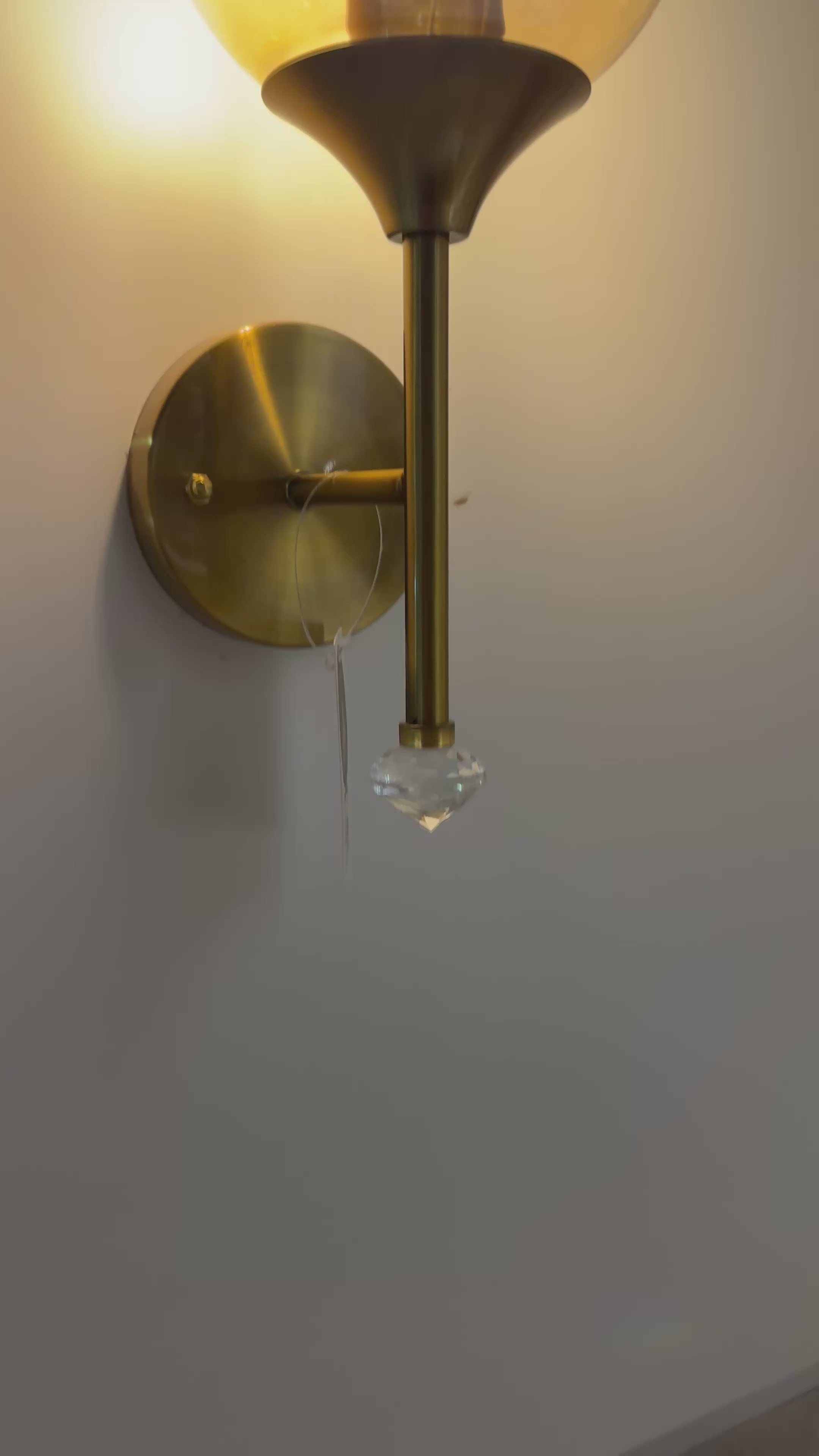 Modern Glass Wall Sconce