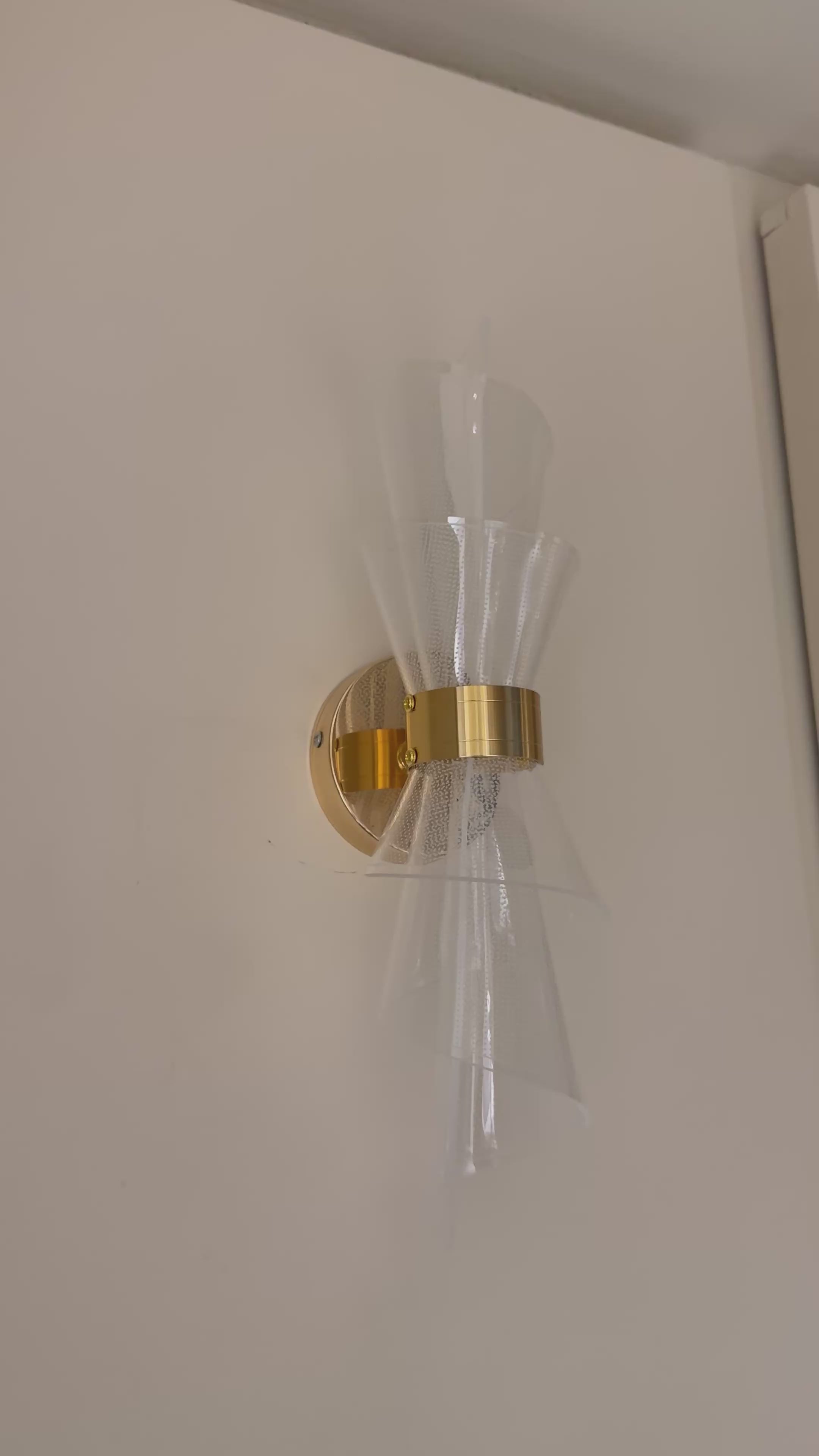 Modern Acrylic Wall Light
