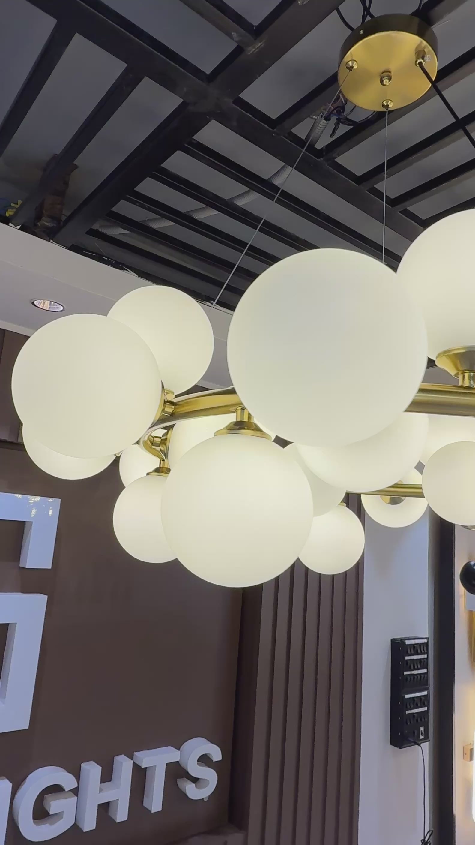 Modern Crown Chandelier