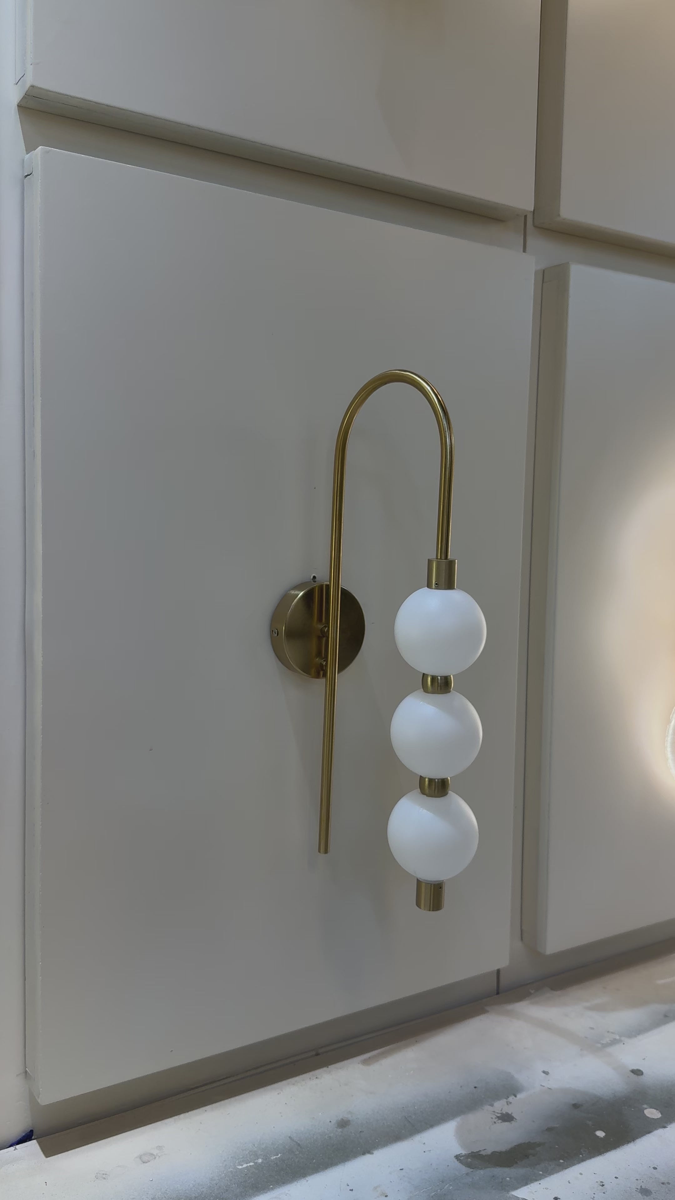 Sleek Nautical Globe LED Wall Sconce Light