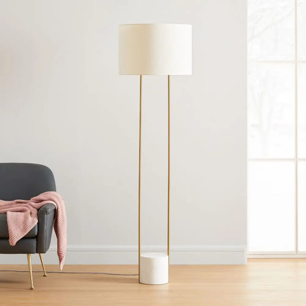 Stylish Golden Floor Lamp - Sparc Lights