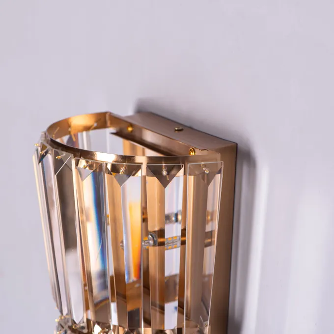 Glazing Crystal Wall Light