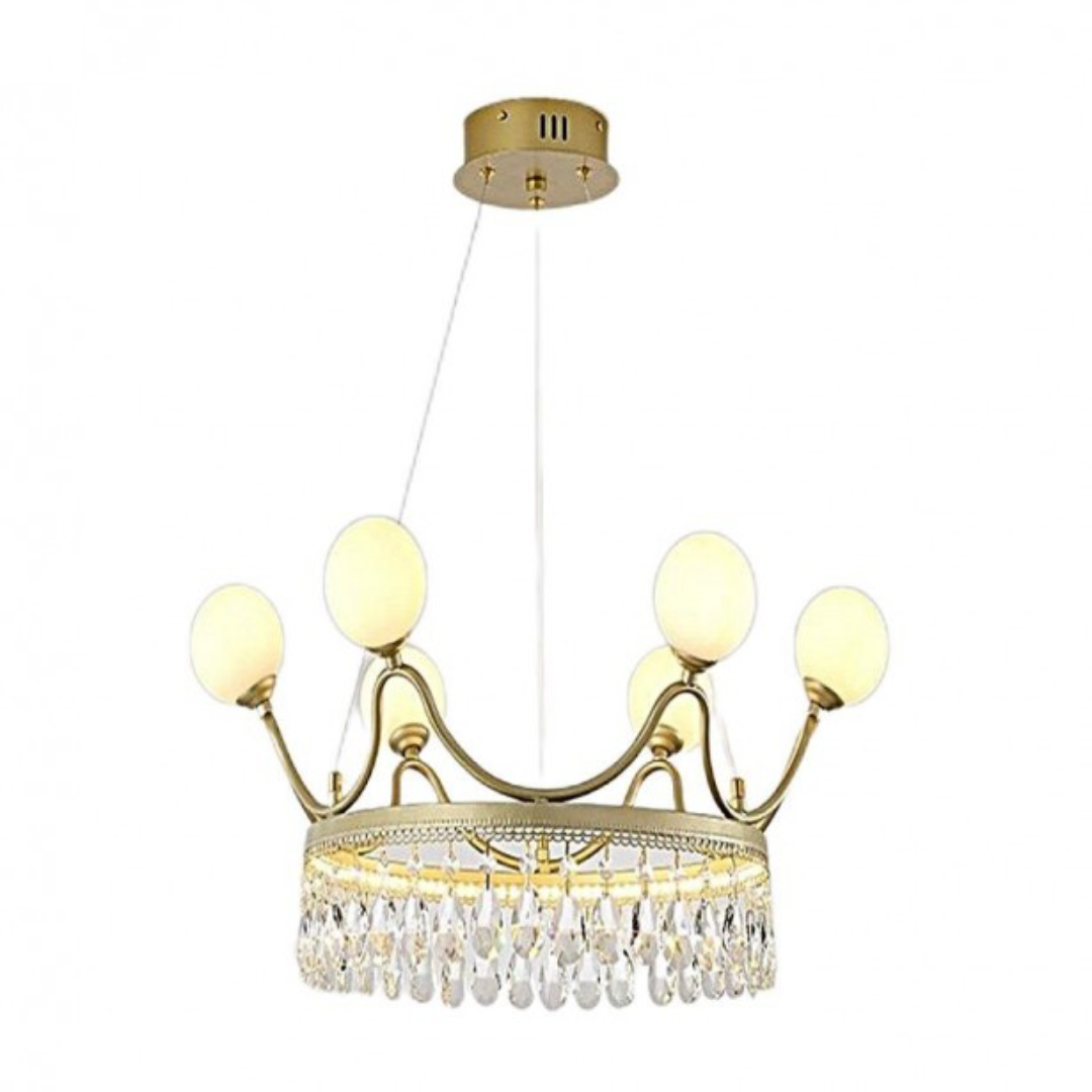 Crown Crystal Antique Chandelier - Sparc Lights