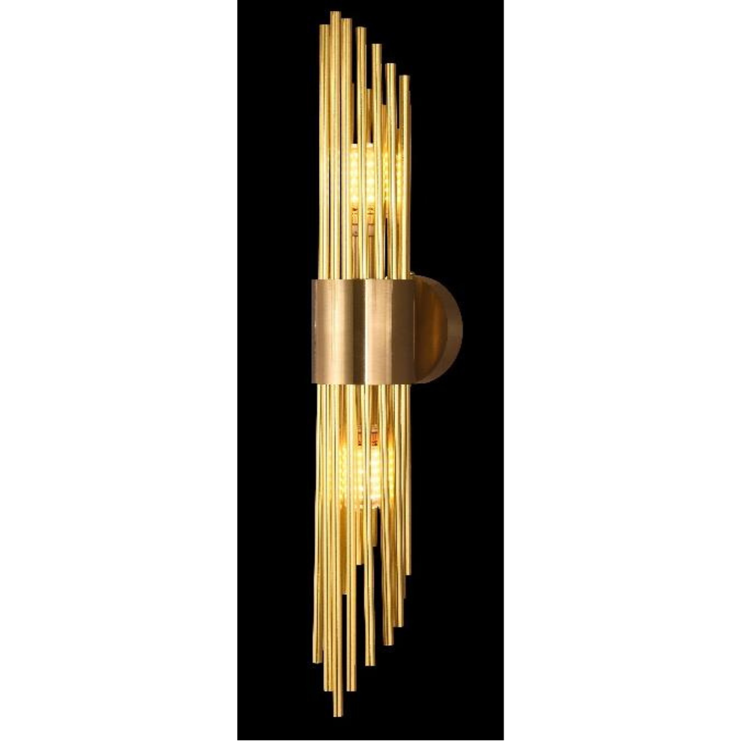 Golden Tint Crystal Wall Light - Sparc Lights