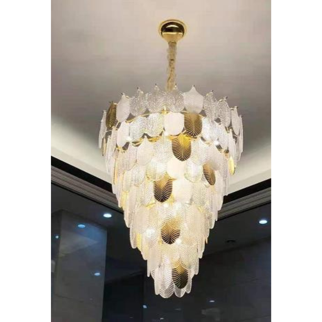Art Deco Crystal Chandelier - Sparc Lights