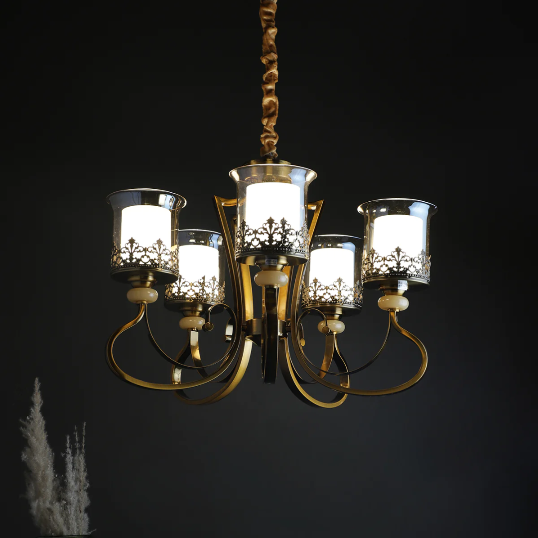 Elegant Carrier Modern Chandelier - Sparc Lights