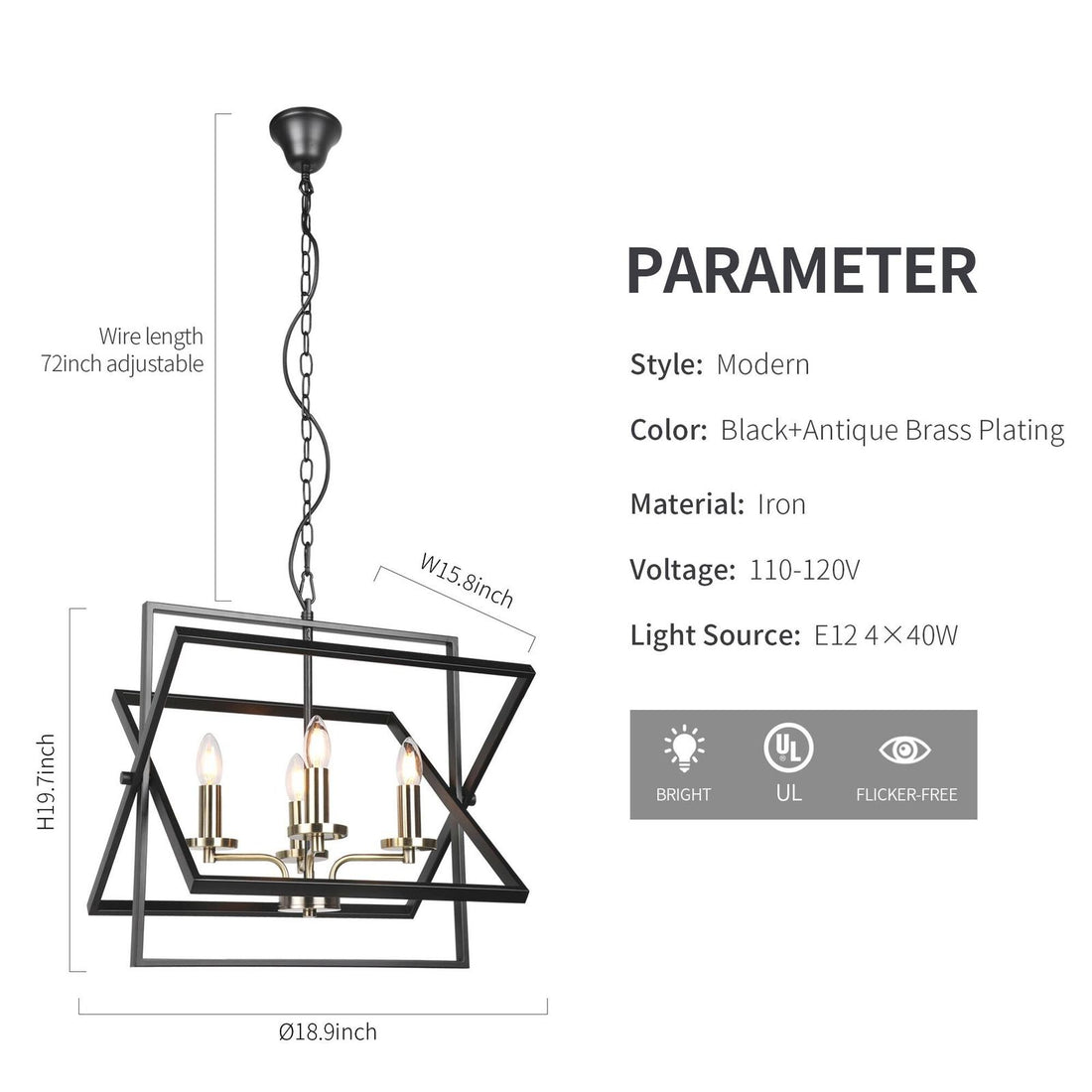 Modern Pendant Chandelier - Sparc Lights