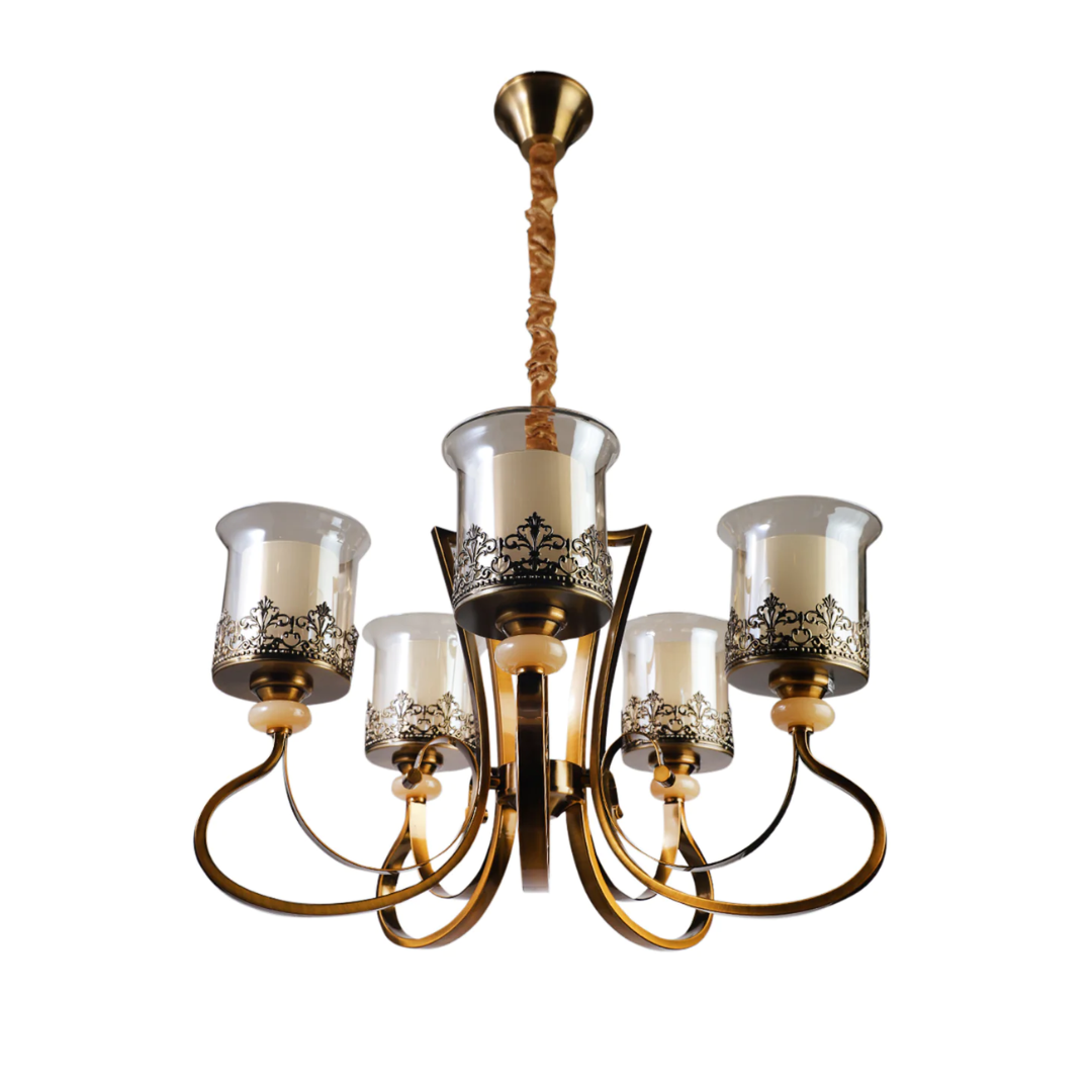 Elegant Carrier Modern Chandelier - Sparc Lights