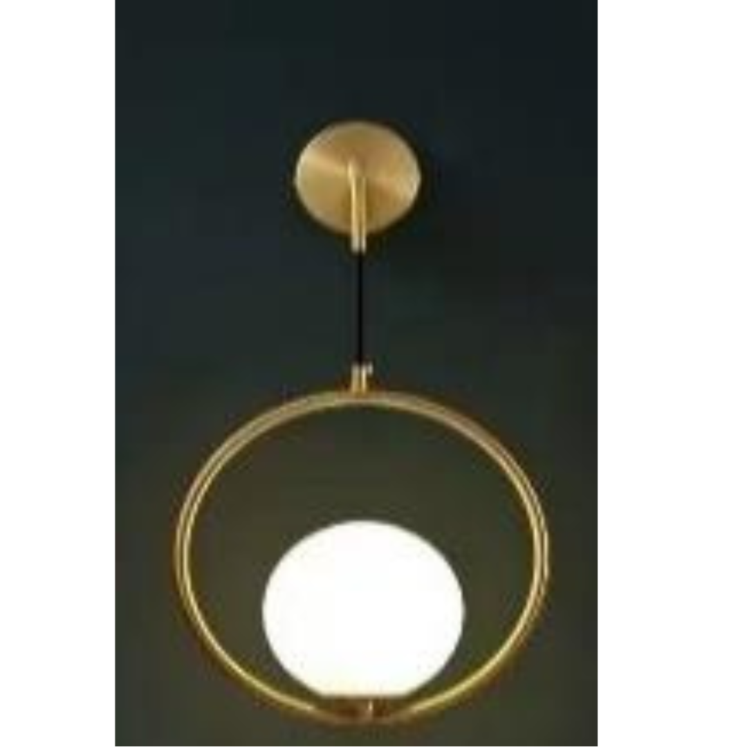 Elegant Metal Ring Wall Light - Sparc Lights