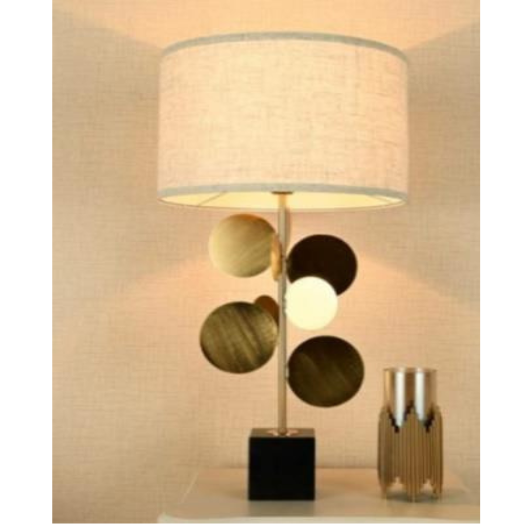 Modern Beige Table Lamp - Sparc Lights